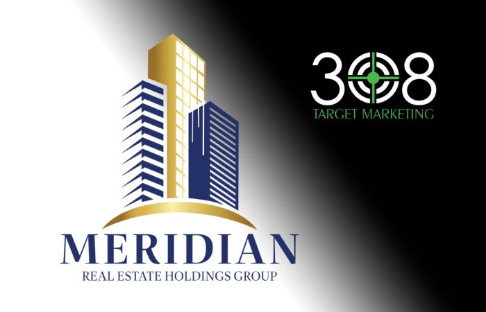 Meridian Logo Created by 308 Target Marketing