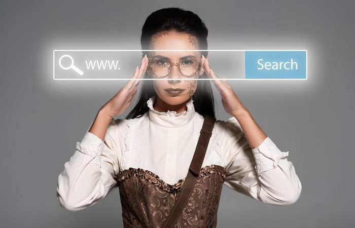 Woman racking her brain over Google's Organic Search Suppression