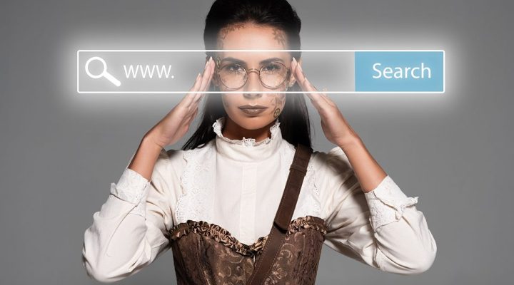 Woman racking her brain over Google's Organic Search Suppression